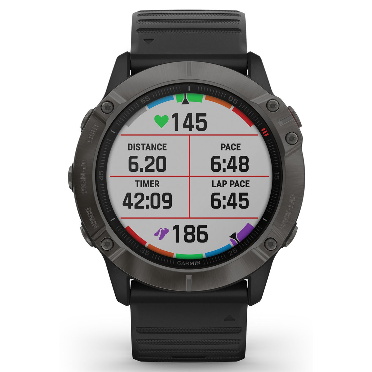 Carbon Gray DLC Sapphire Watch with Black Band K586385