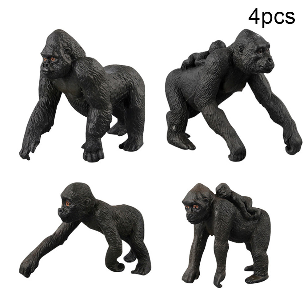 Simulation Gorilla Action Figure Solid Model Educational Toy P32218