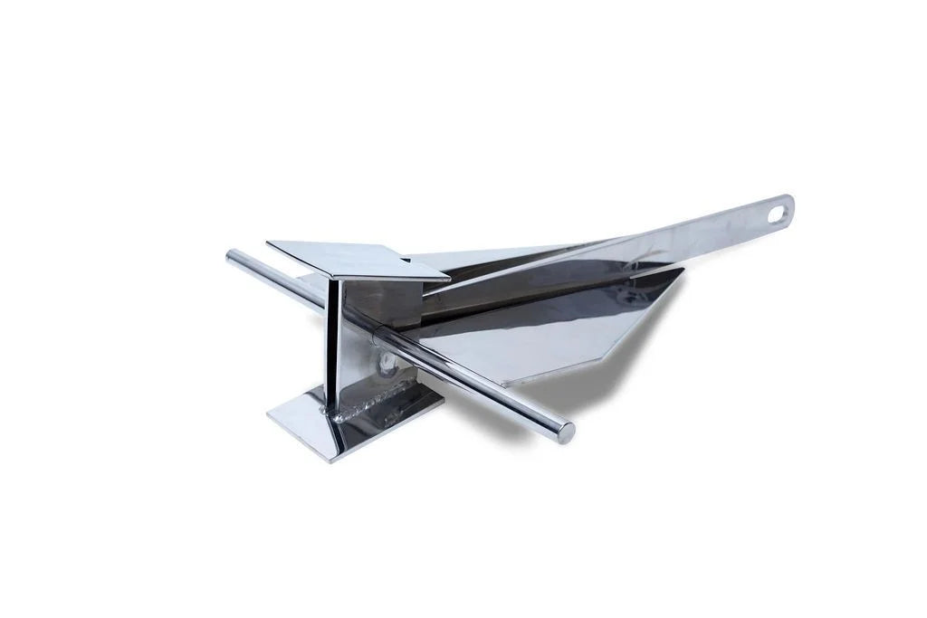 44 lb Stainless Steel Fluke Style Anchor N8376