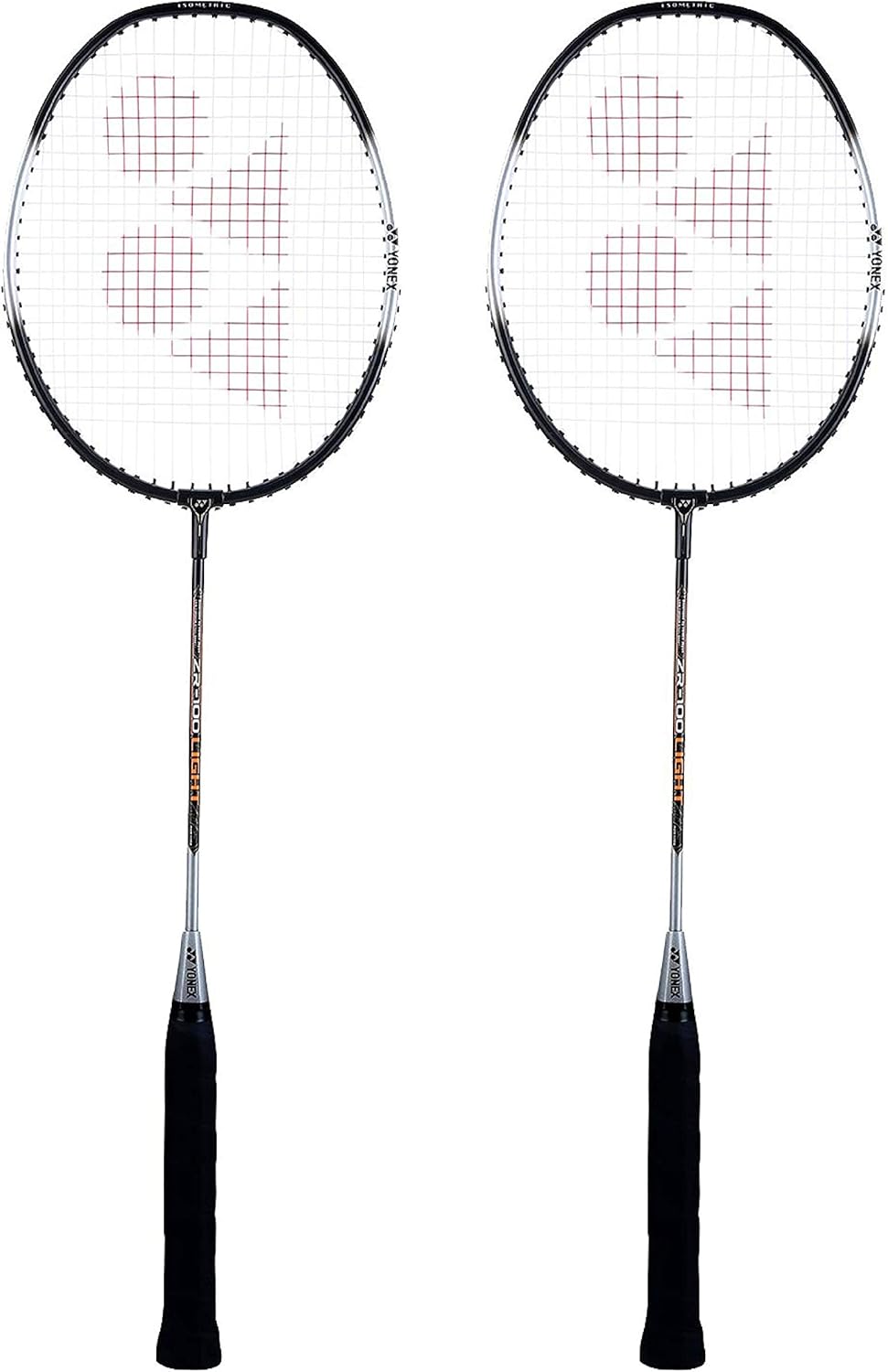 Light Aluminum Blend Badminton Racquet Set of 2 O71246
