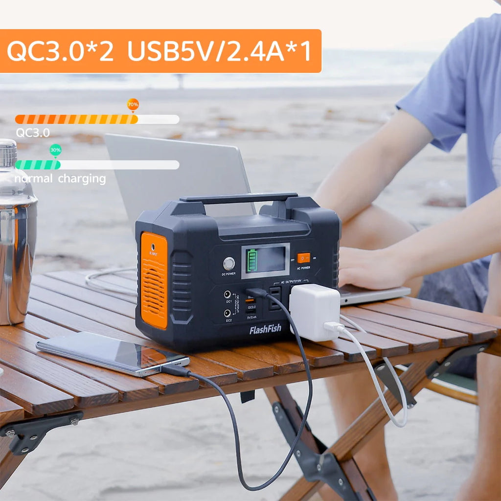 200W Portable Power Station 40800mAh Solar Generator R320296