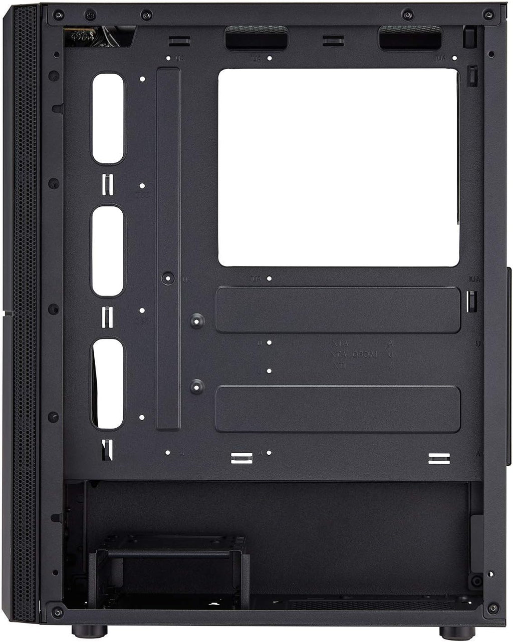 ATX Mid Tower PC Gaming Case with Tempered Glass Side Panel T7921