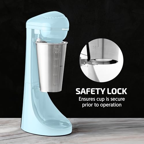 Blue 15.2 Oz Stainless Steel Milkshake Maker Machine S65270