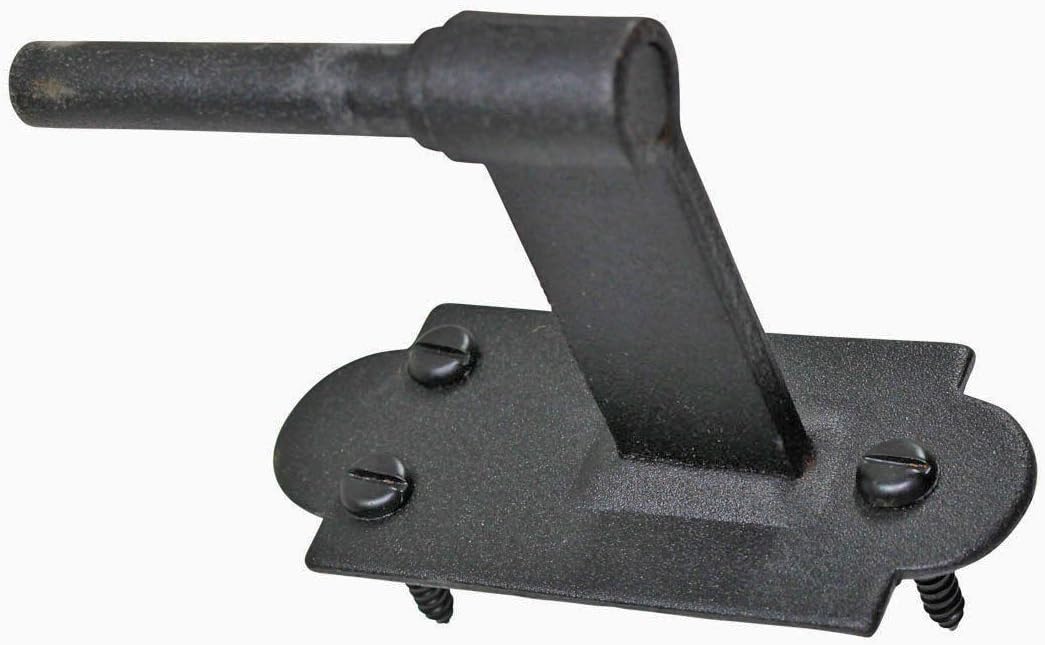 Black Offset Pintle Hinge 11 3/4 Large Cast Iron Pack of 10 J6101