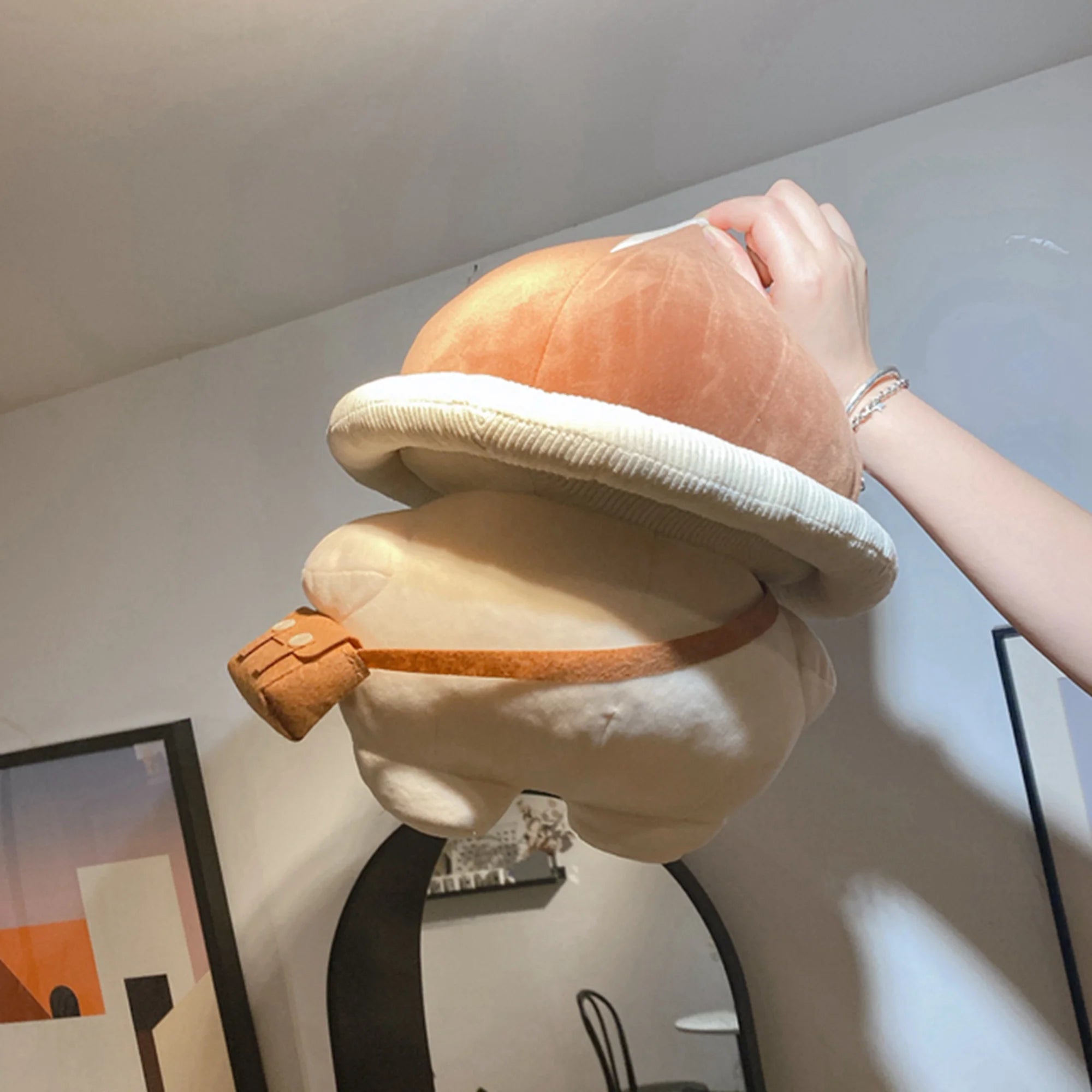Mushroom Plush Stuffed Toys Shiitake Pillow P16943