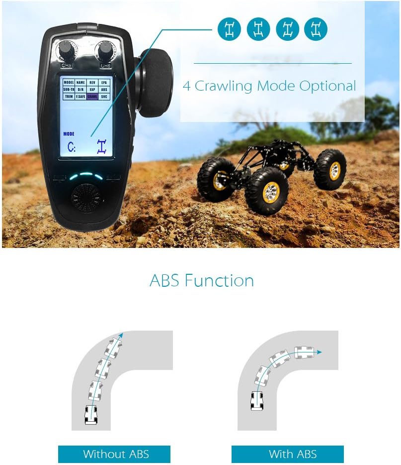 2.4G 6CH Transmitter Remote Controller with Receiver A187108