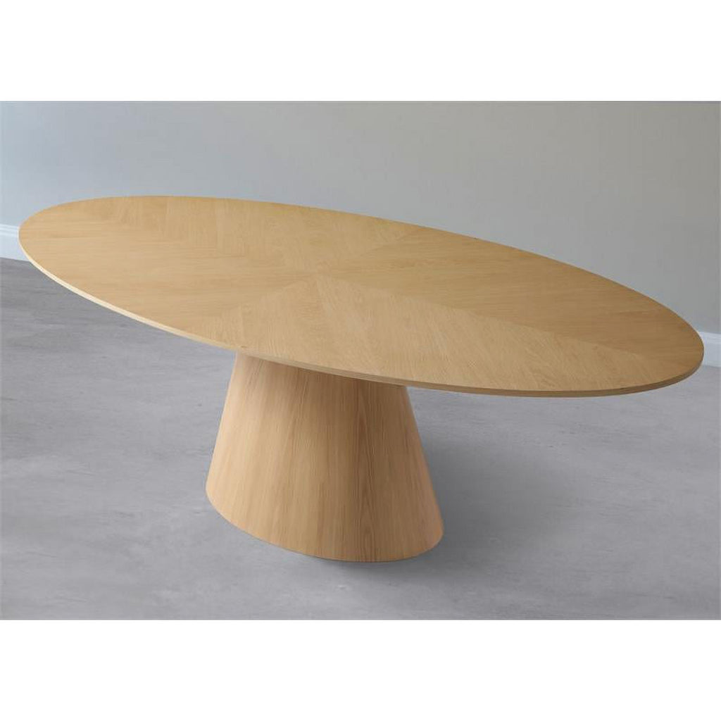 Natural White Oak Dining Table Q30213
