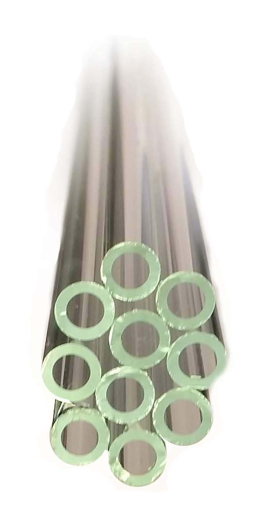 Flint Glass Tubing 6mm Outer Diameter x 24 inches length, Case of 10 pounds S7115
