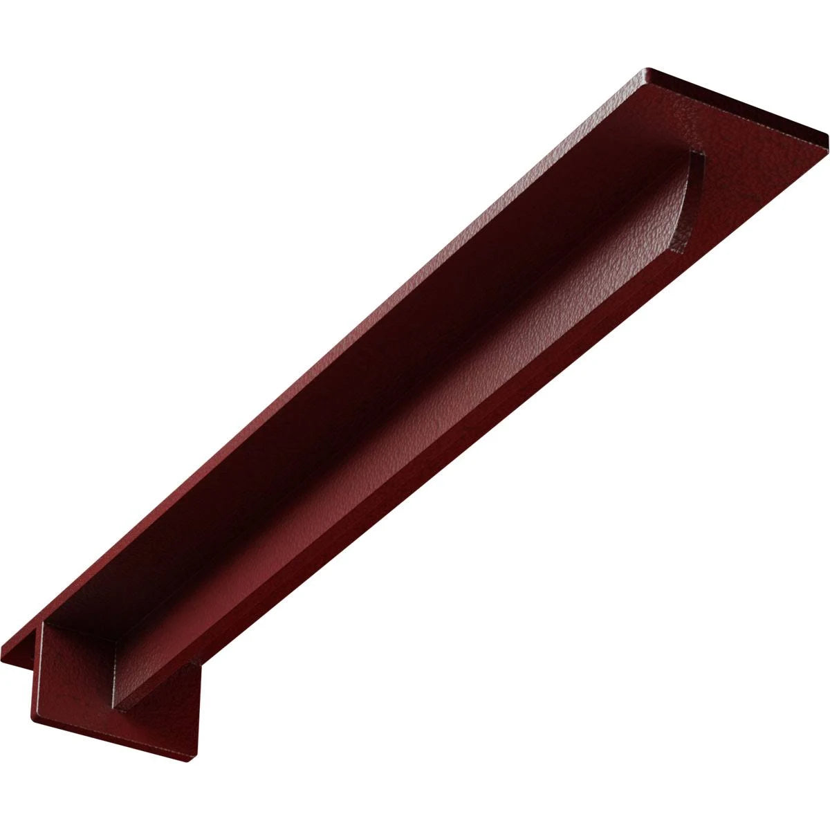 Hammered Bright Red Steel Bracket U882
