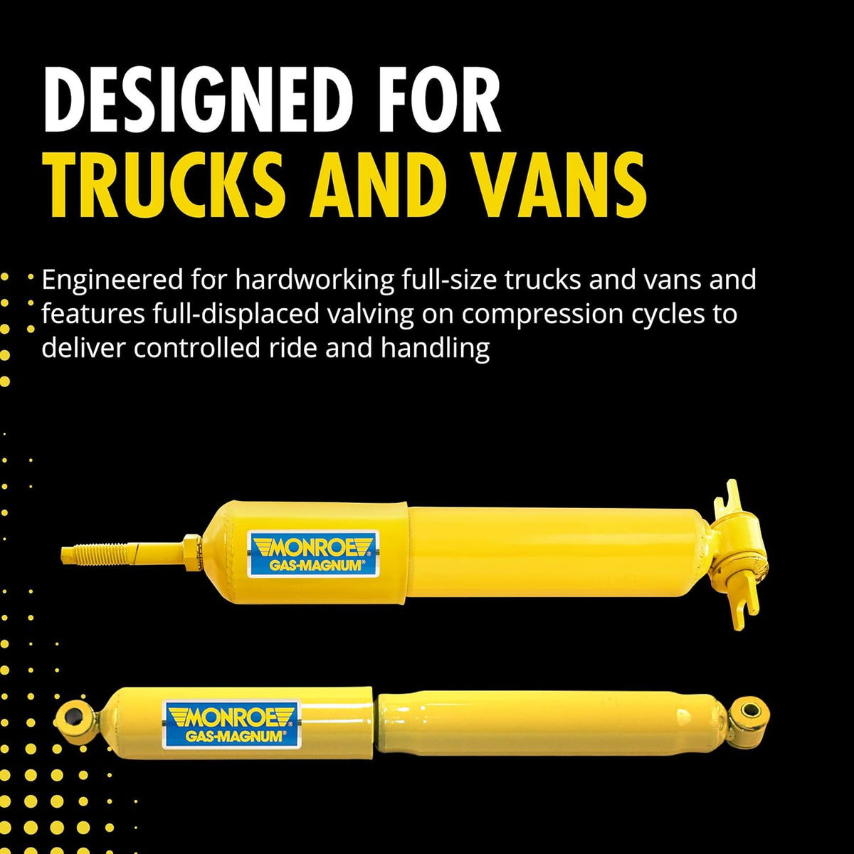 Gas-Magnum Truck Shock Absorber Pack of 2 U960541