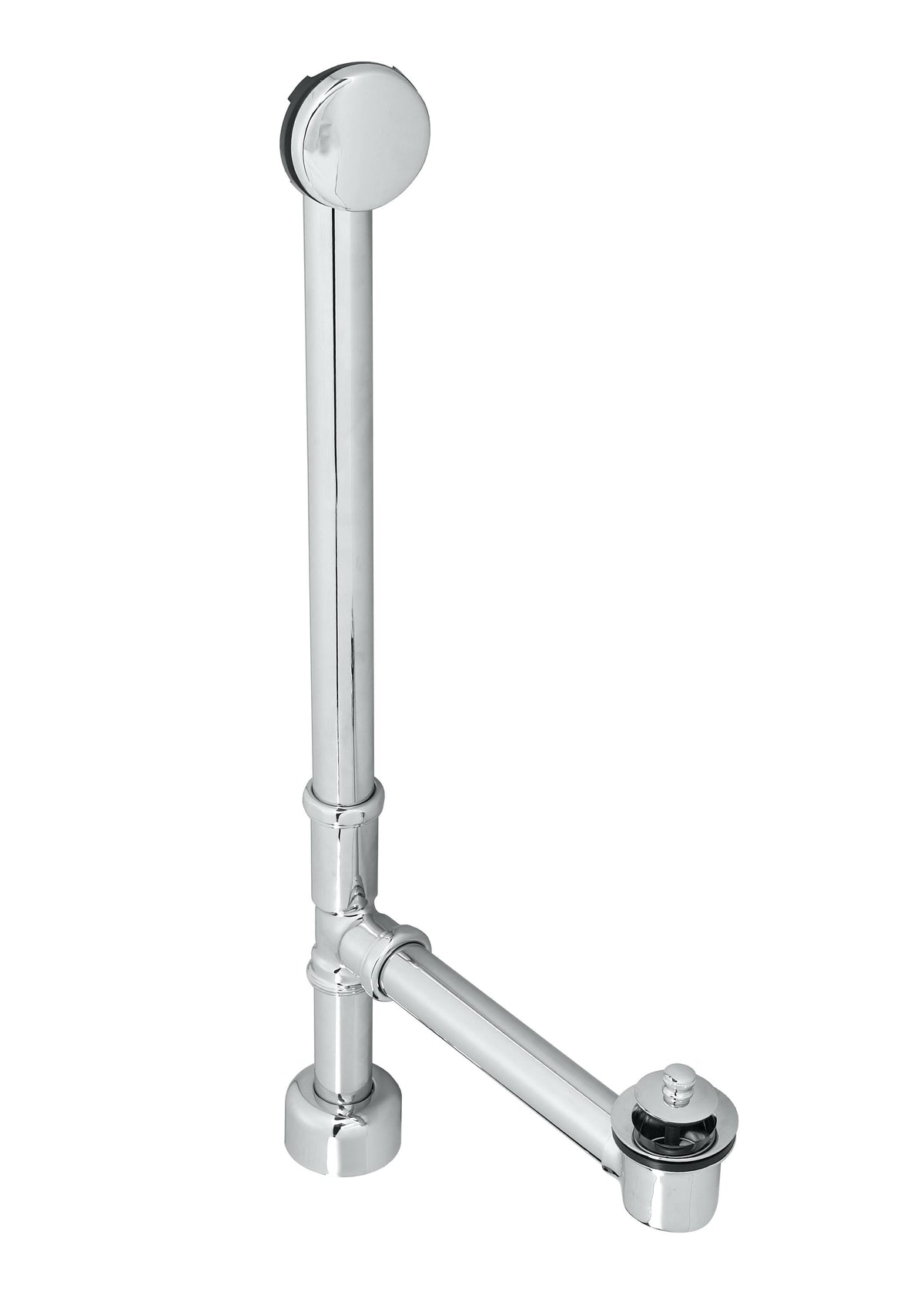 Stainless Steel Bath Waste with 17 Ga. Tubing F9727