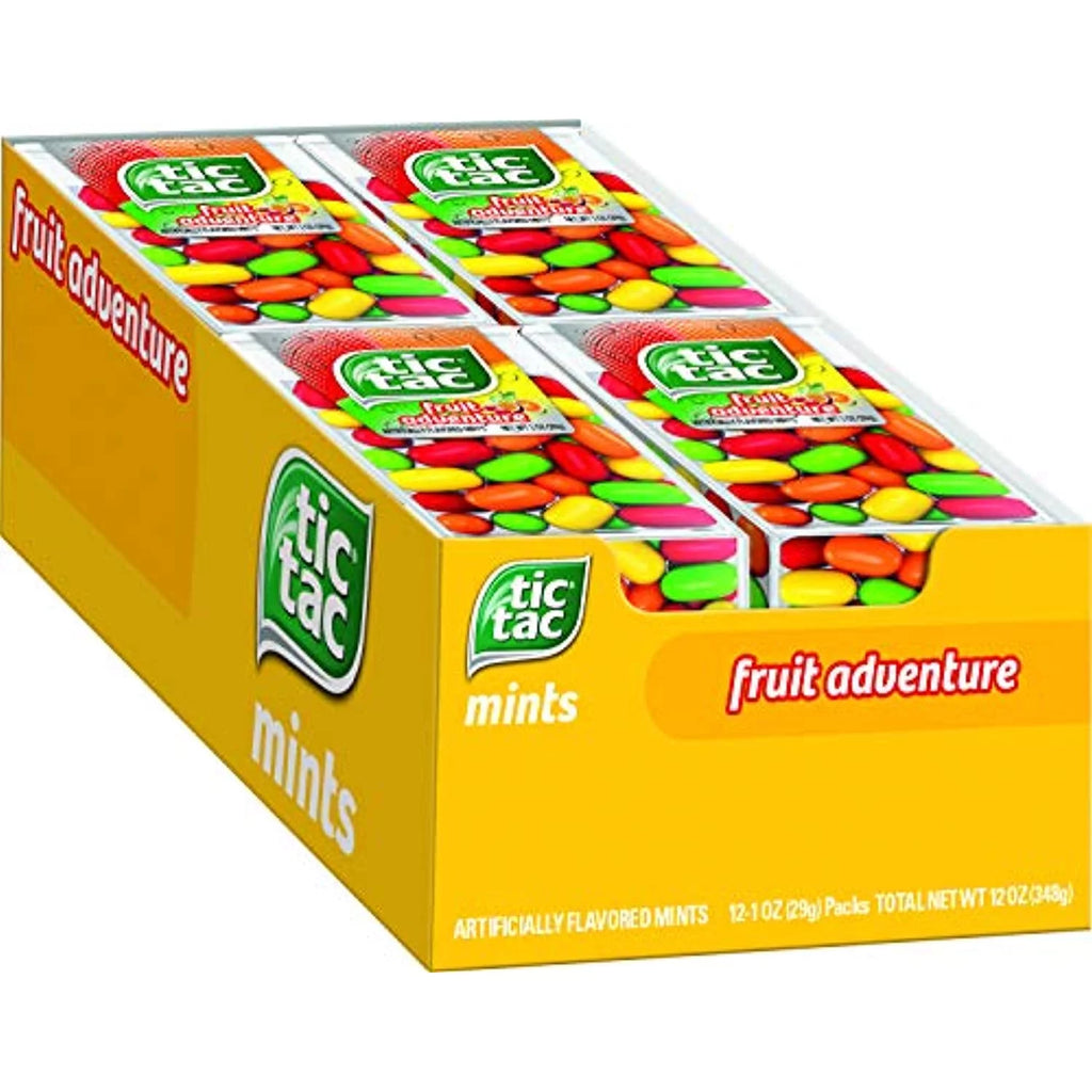 Fruit Adventure Hard Candy Mints, 1 Oz, 12 Count D211