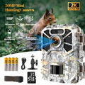 30MP 2K Infrared Night Vision Waterproof Trail Camera with 120° Wide Angle Lens P59836