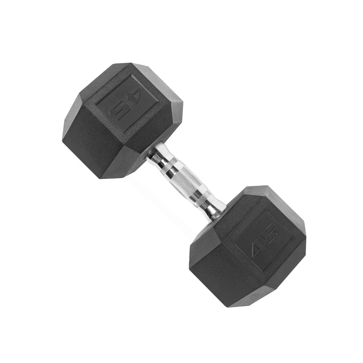 45 lb Coated Hex Dumbbell C6518