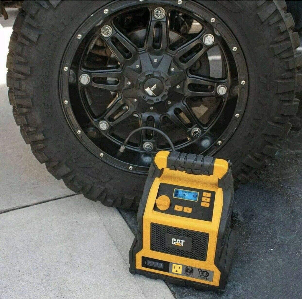 3-in-1 1000Amp Power Station with Jump Starter and Compressor I546