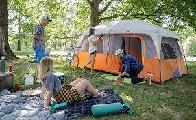 10-Person Straight Wall Cabin Tent L32052