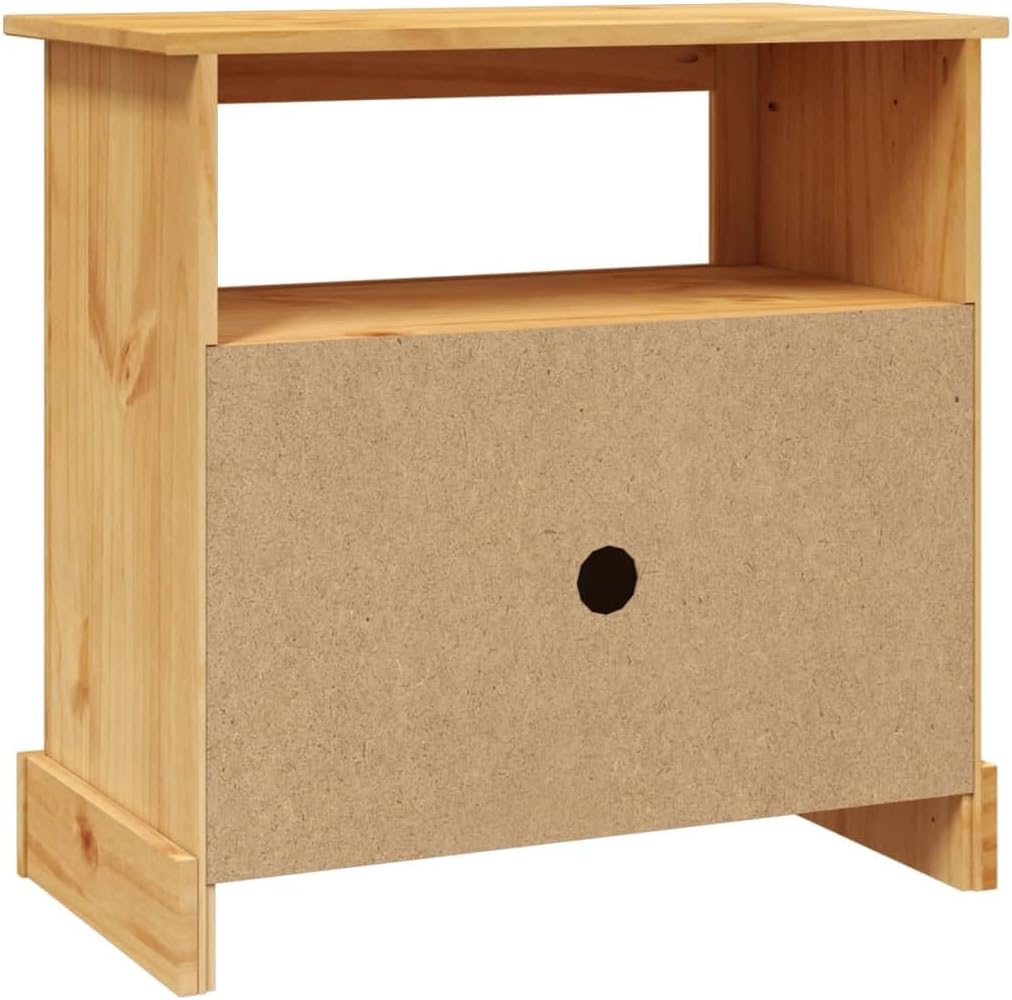 Retro TV Stand Mexican Pine 31.5"x16.9"x30.7" E227541