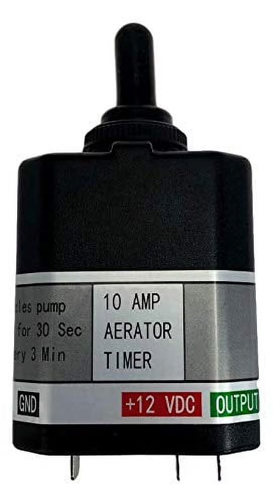 Boat Aerator Livewell Timer 10Amp 3Position Toggle I16002