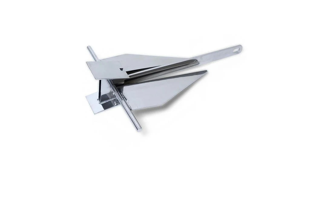44 lb Stainless Steel Fluke Style Anchor N8376