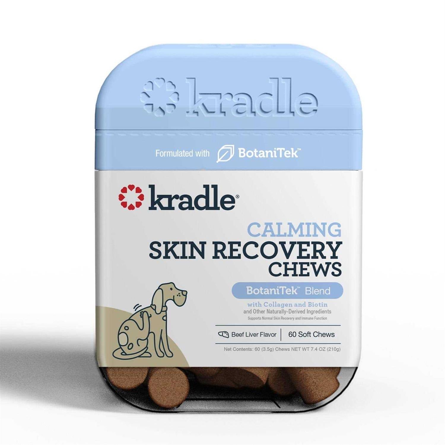 Calming Skin Recovery Soft Chews Dog Skin & Coat Support P7701
