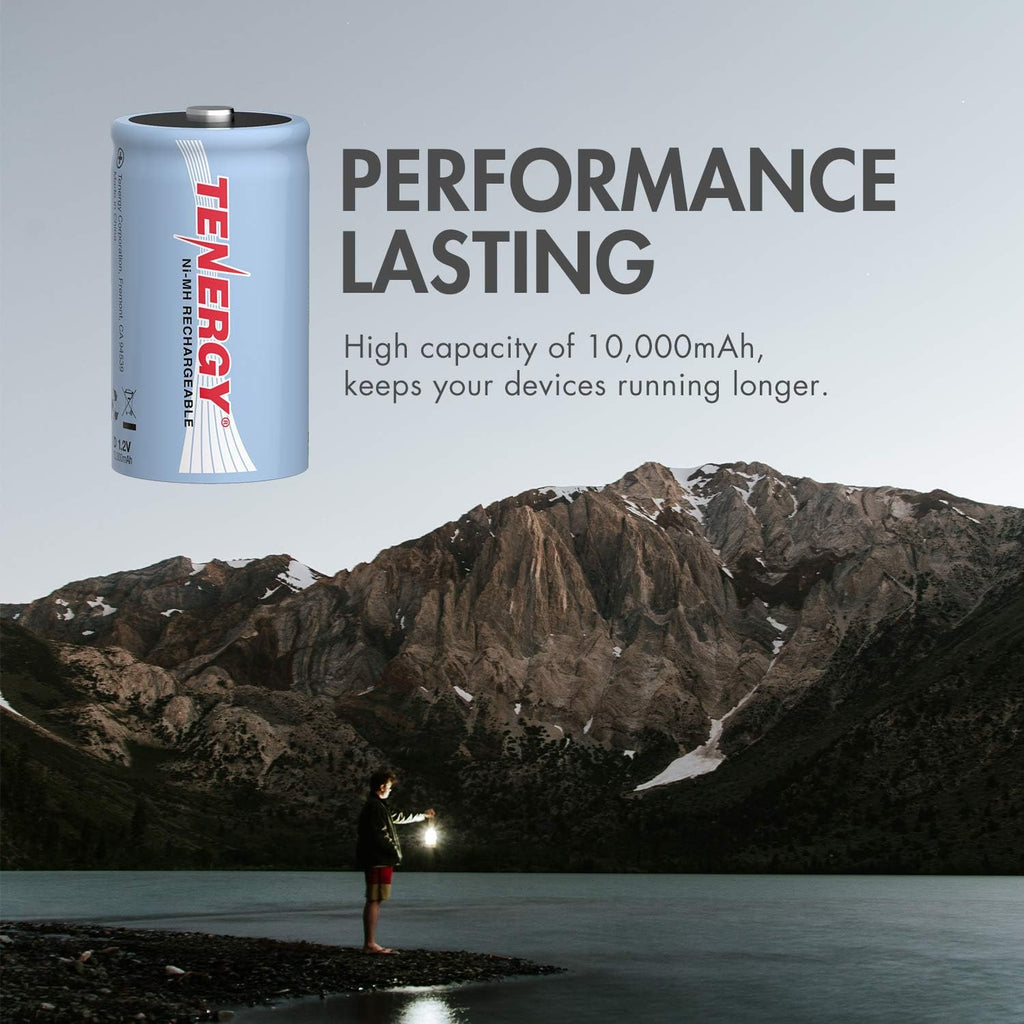 10000mAh NiMH D Battery 16-Pack A252284