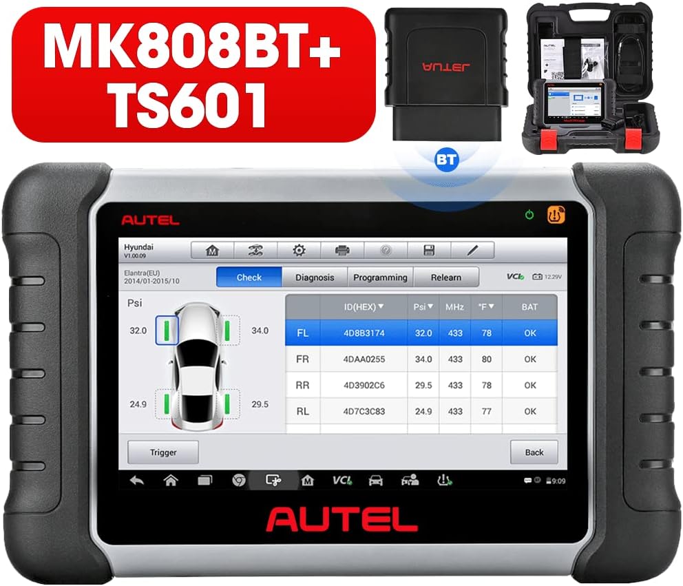 OE-Level TPMS Scan Tool with 30+ Service Functions A403