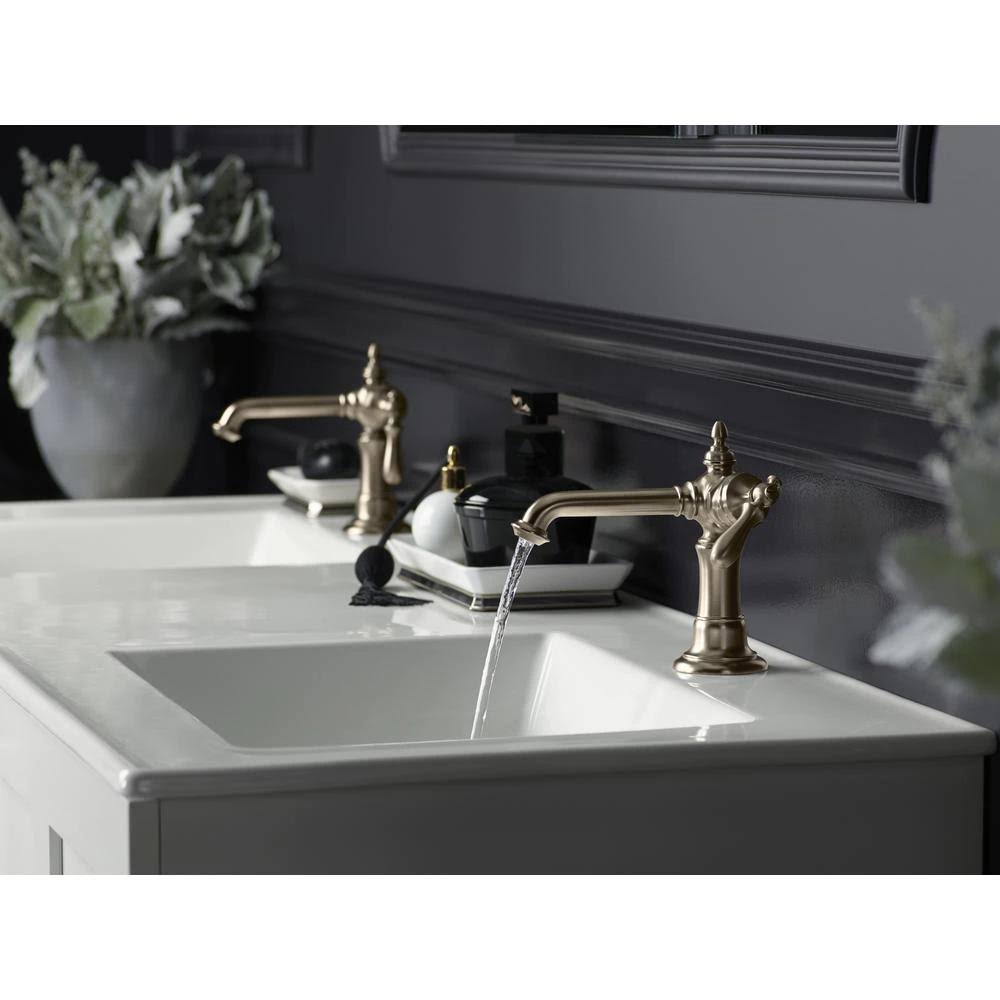 Vibrant Brushed Bronze Bathroom Sink Faucet R73708