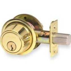 Satin Nickel Single Cylinder Deadbolt U812719