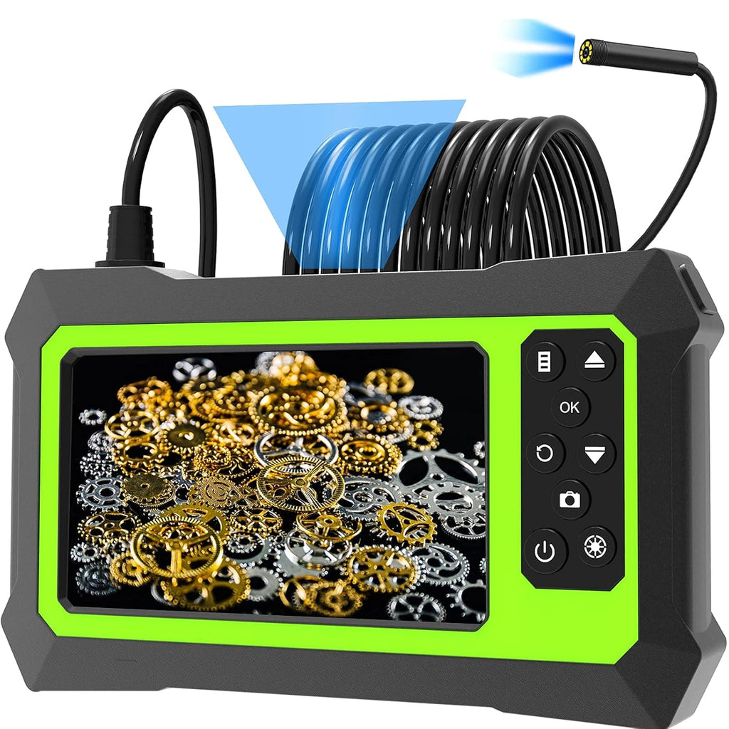 23FT 1080P IP67 Waterproof Endoscope Camera with 4.3 Inch LCD Screen E318310