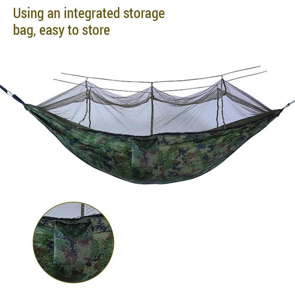 Portable Two-person Hammock Net with Mosquito Net U9662