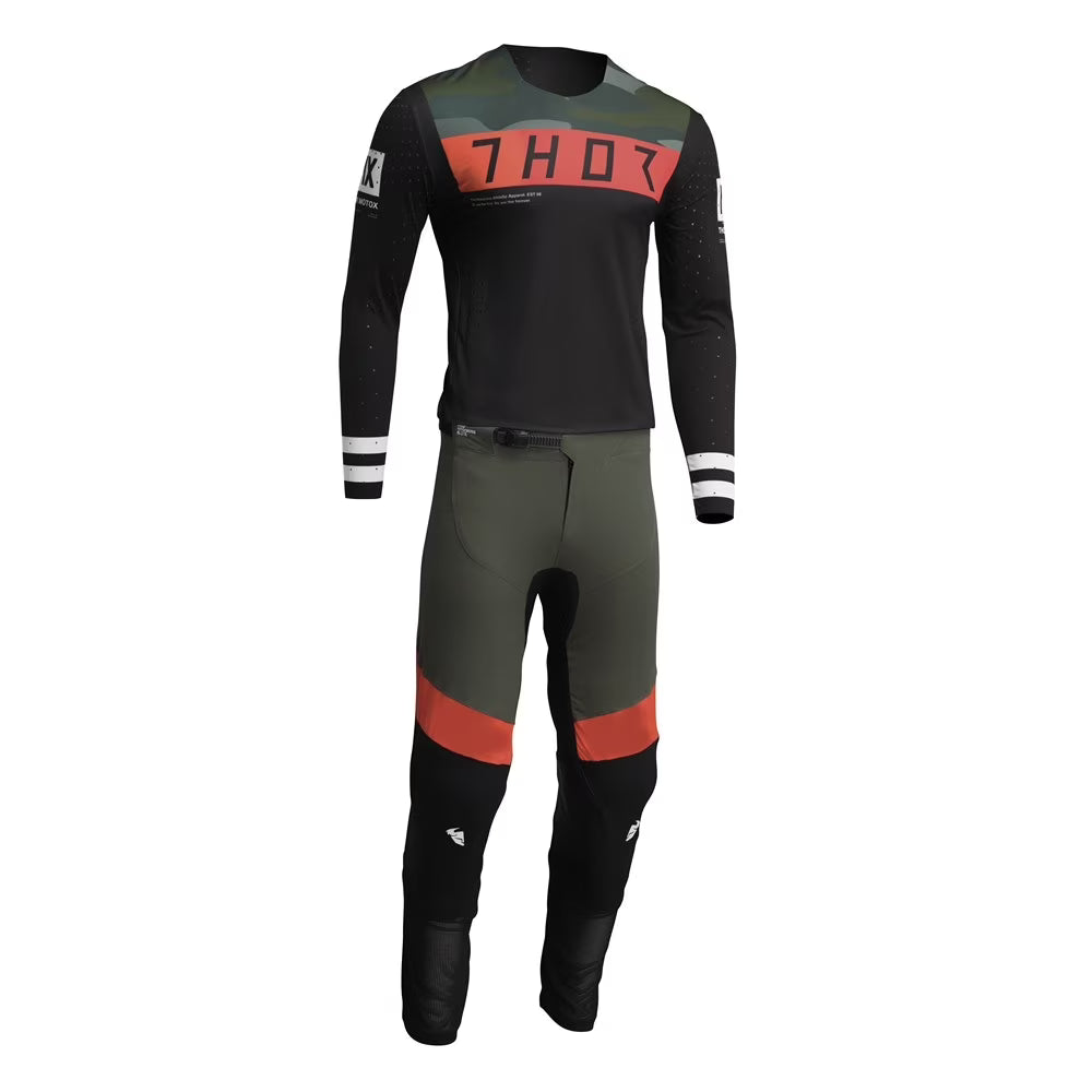 Black/Camo Jersey and Pant Combo E698