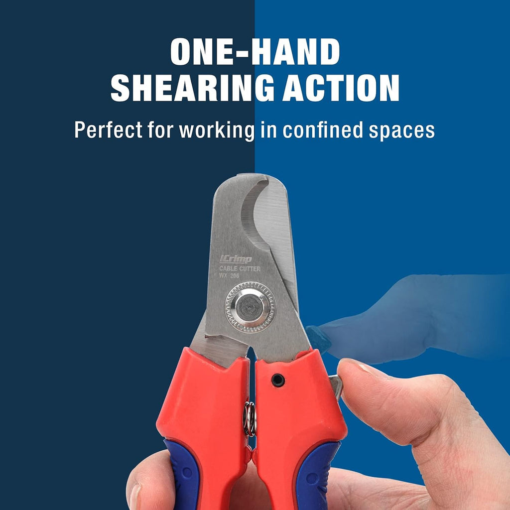6.5-Inch Wire Cable Cutter D345