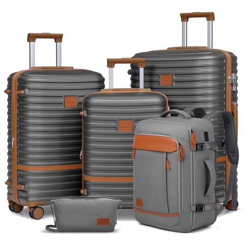 Expandable Carry on Luggage Suitcase with Spinner Wheels F271