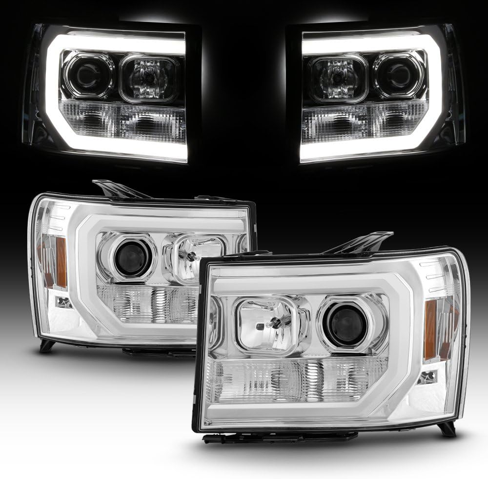 Smoked LED Projector Headlight P3158