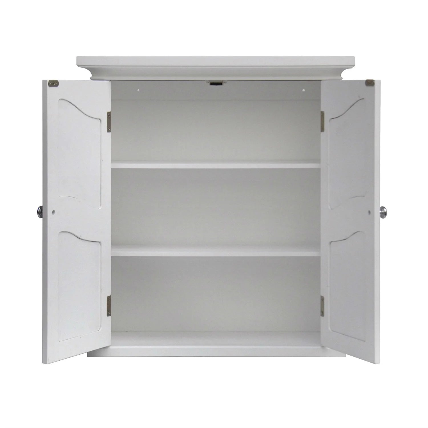 White 2 Door Bathroom Wall Cabinet L168