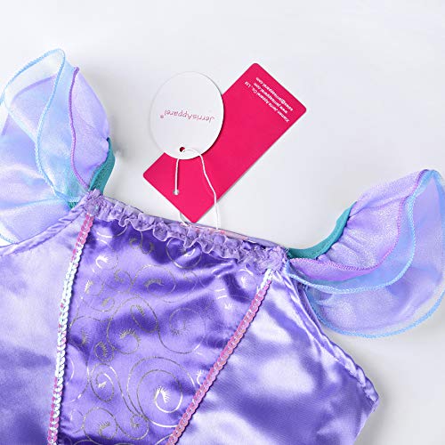 Girls Princess Mermaid Costume Dress V748