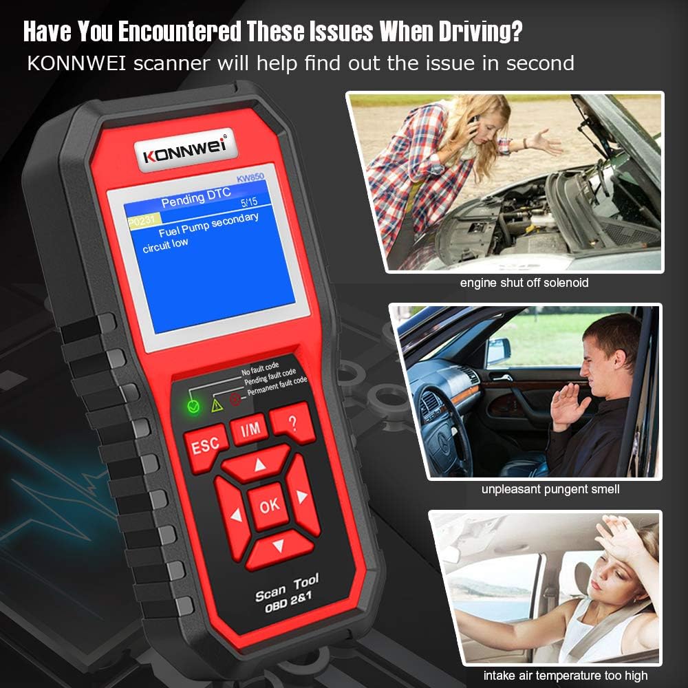 OBD2 Scanner Code Reader Diagnostic Scan Tool Pack of 2 R488406