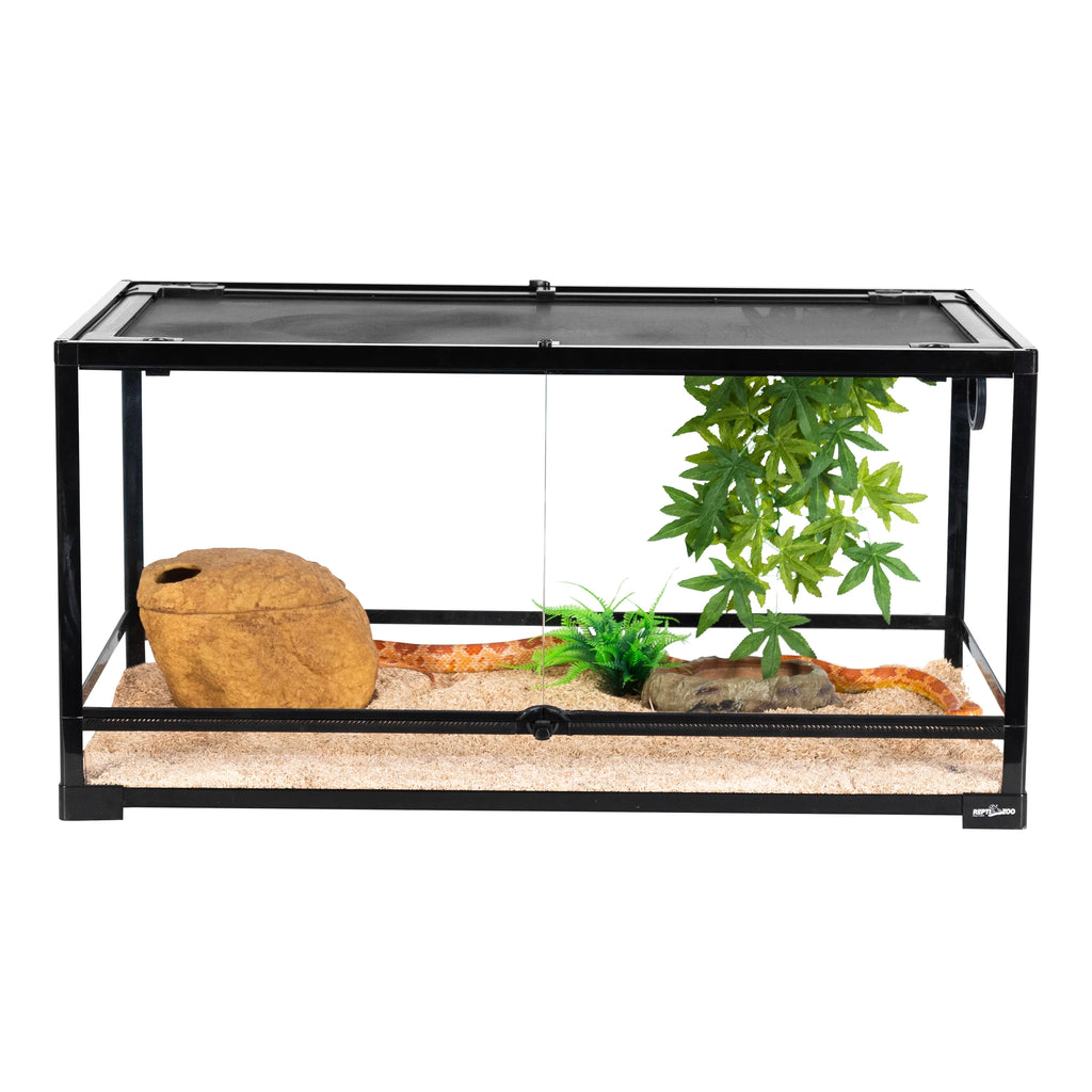 Glass Reptile Terrarium 50 Gallon 36" x 18" x 18" with Screen Ventilation G199