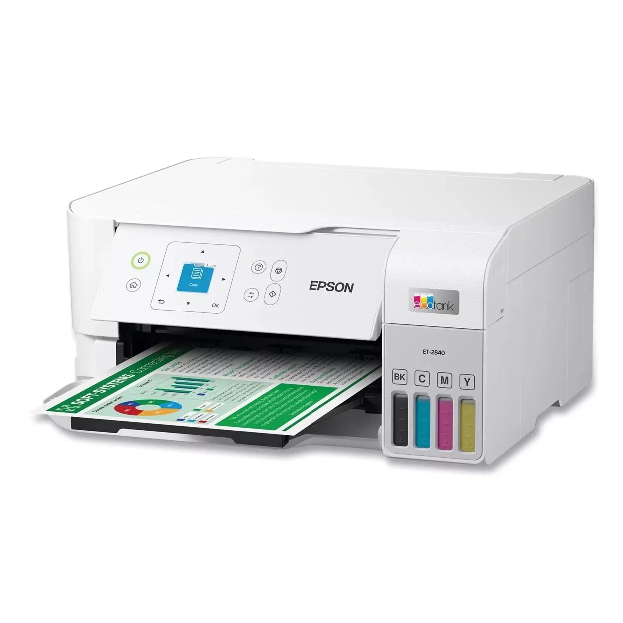 Wireless Color All-in-One Supertank Printer L296371