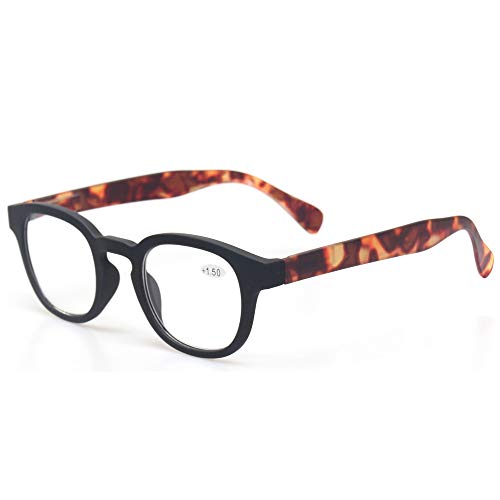 5 Pack Unisex Reading Glasses with Spring Hinge G567