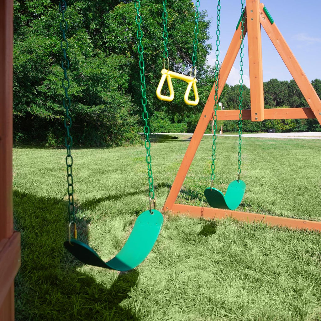 Cedar Wood Playset Swing Set R74971