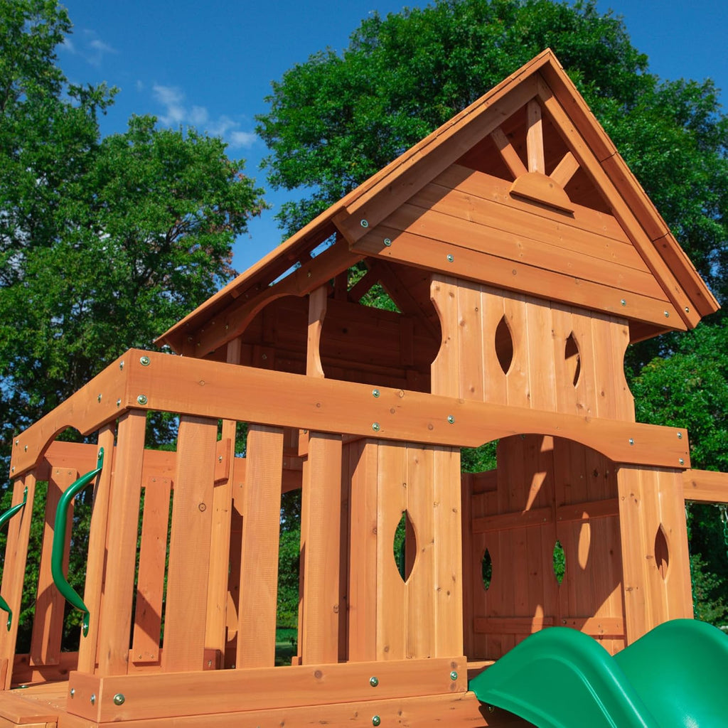 Cedar Wood Playset Swing Set R74971