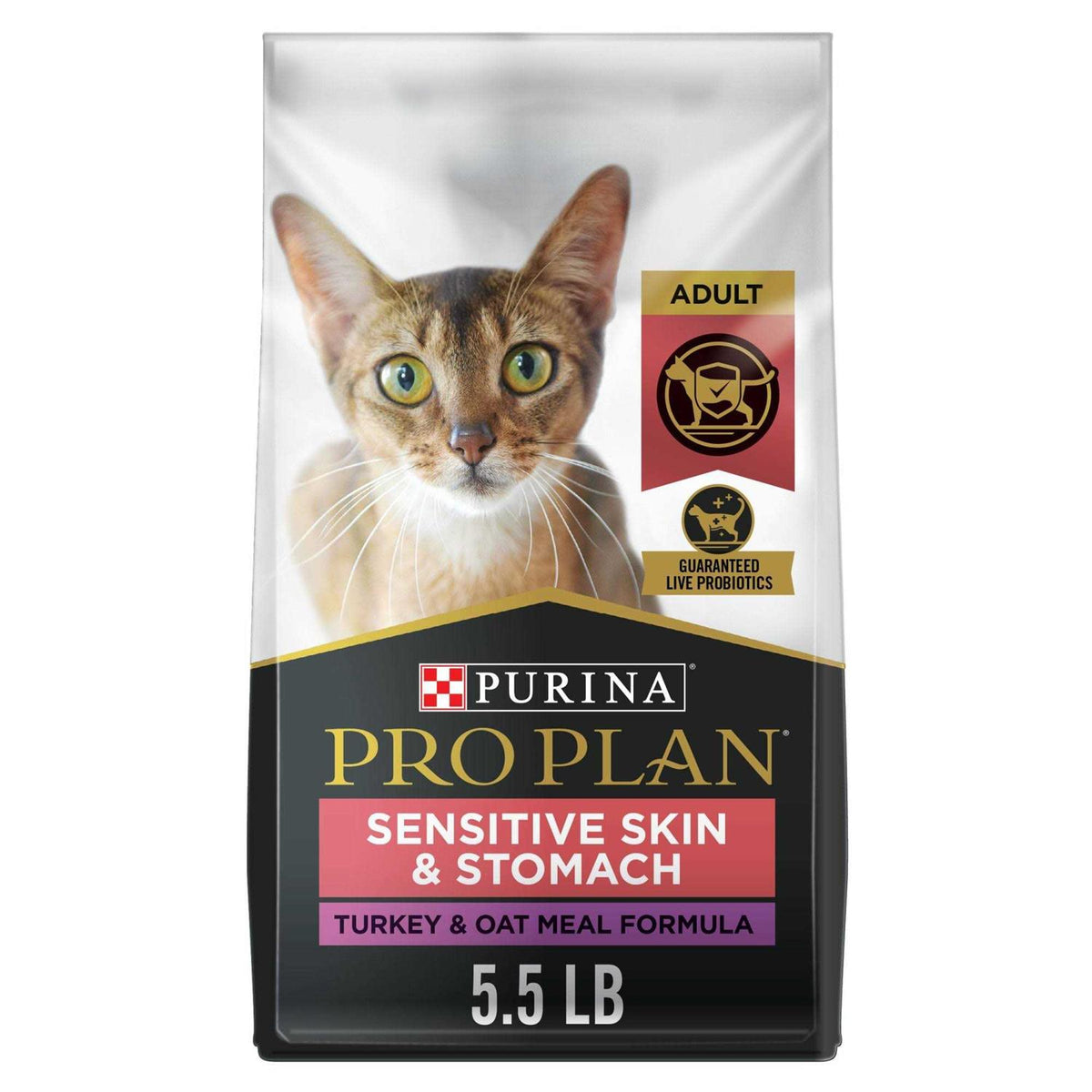 Probiotics Sensitive Skin & Stomach Natural Dry Cat Food X31606