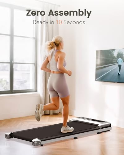 2.5 HP Portable Walking Treadmill with Remote Control and LED Display H1520