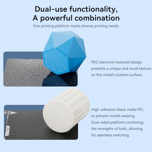 235x235mm Textured Flexible Removable Spring Steel Build Plate O71538