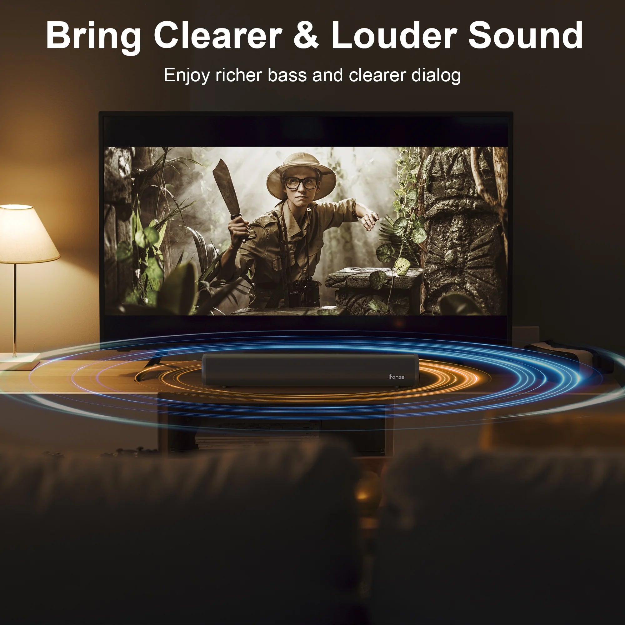 Sound Bar with Built-in Subwoofers D4048