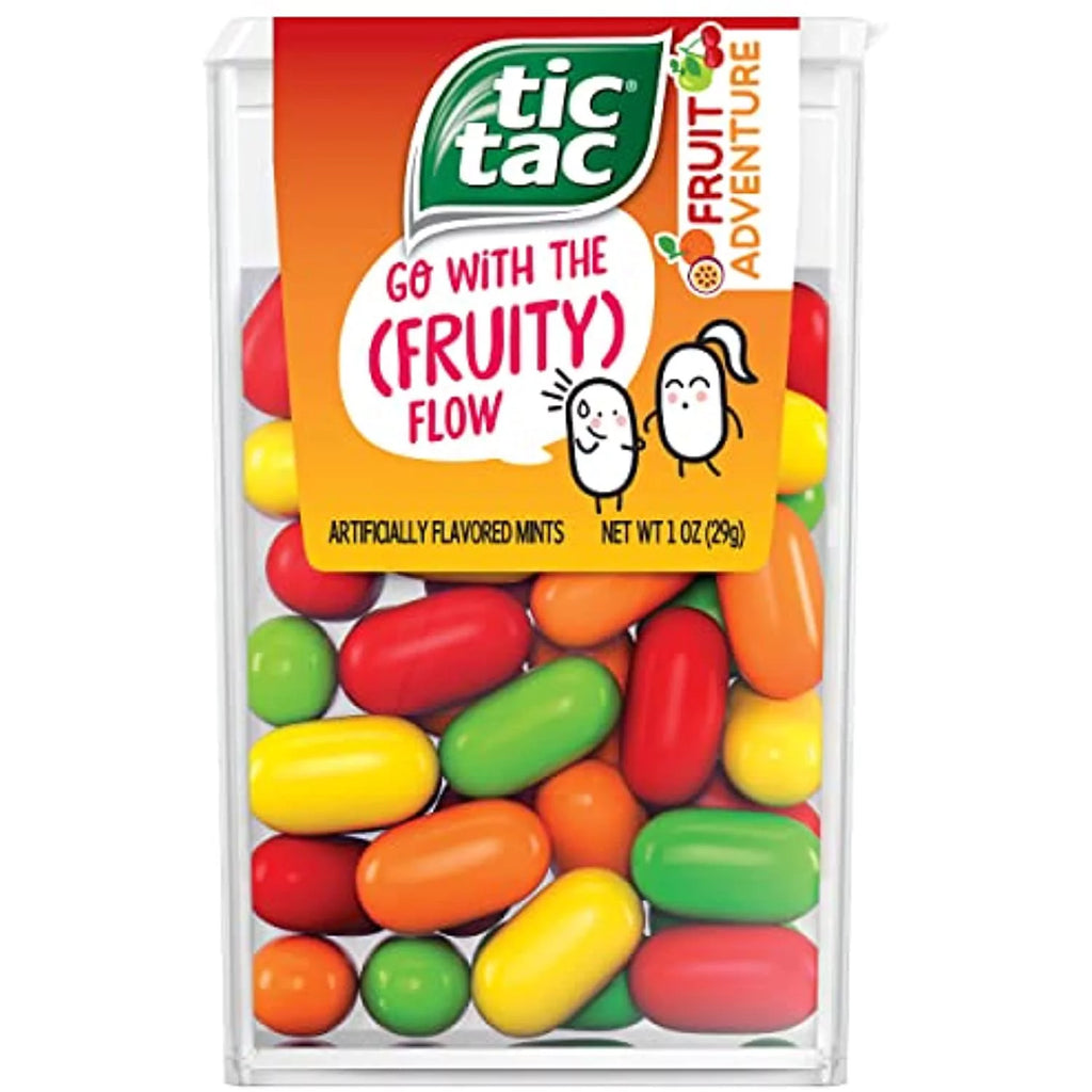 Fruit Adventure Hard Candy Mints, 1 Oz, 12 Count D211