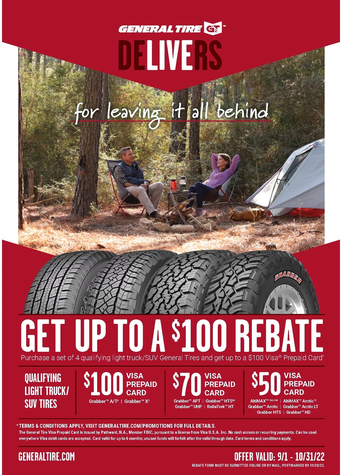 LT33/12.50R22 114Q All Terrain Tire H591620