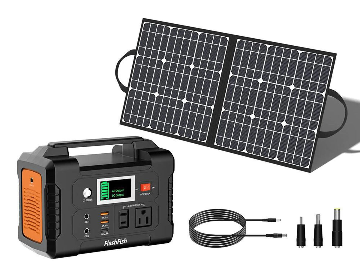 200W Portable Power Station 40800mAh Solar Generator R320296