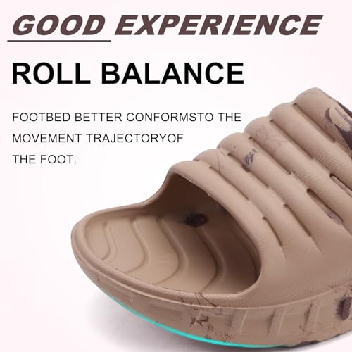 Mens Recovery Sandals Open Toe Sport Slides R845